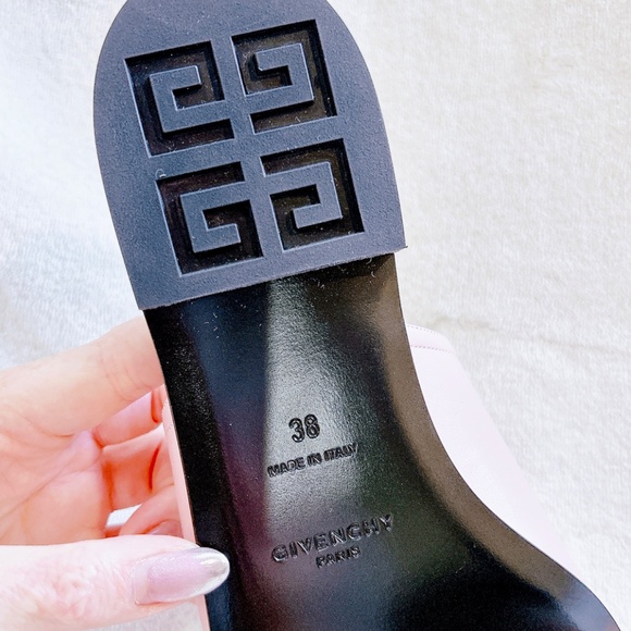 Authentic Givenchy 4G slides sandals in blush pink - Picture 3 of 5